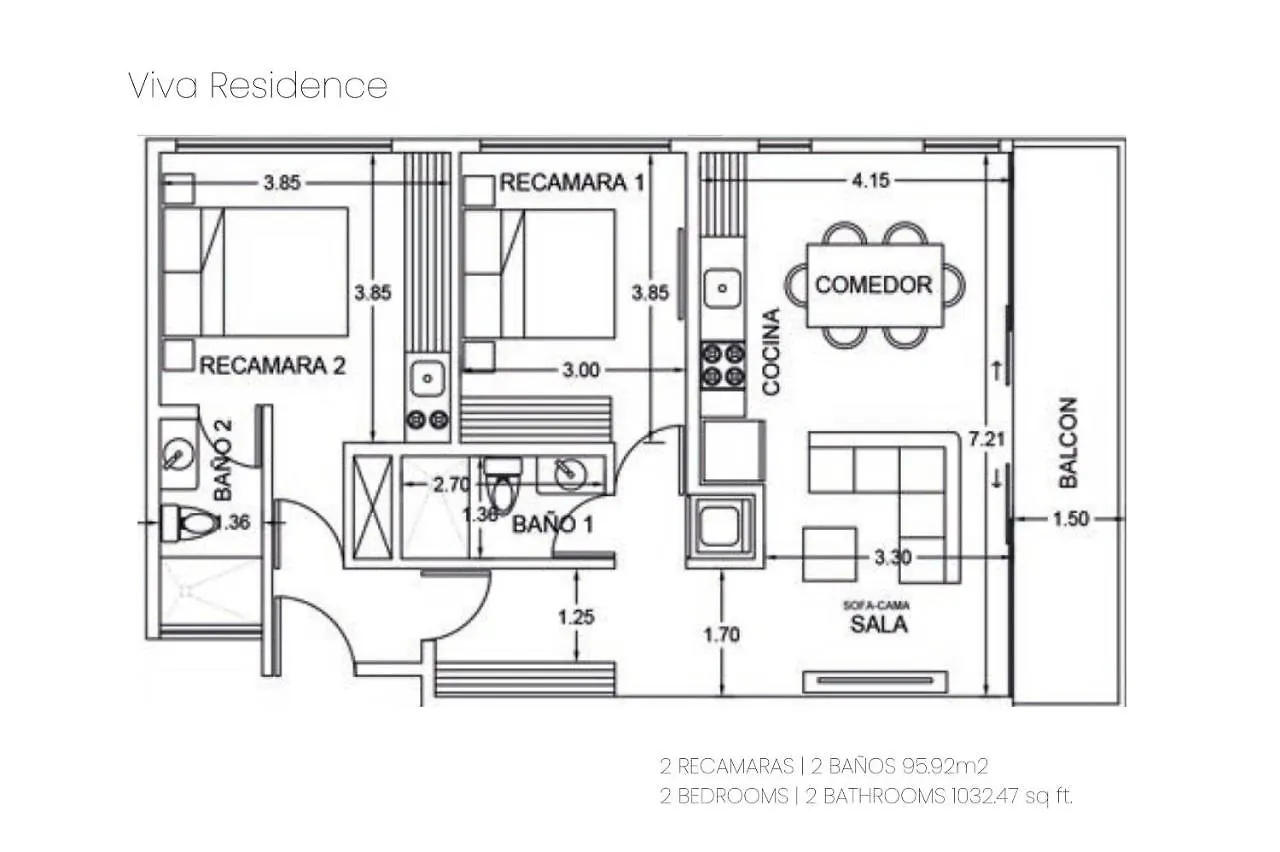 Tulum Promo 2Br With Rooftop Pool, Gym And Free Bikes 0*,  Мексика
