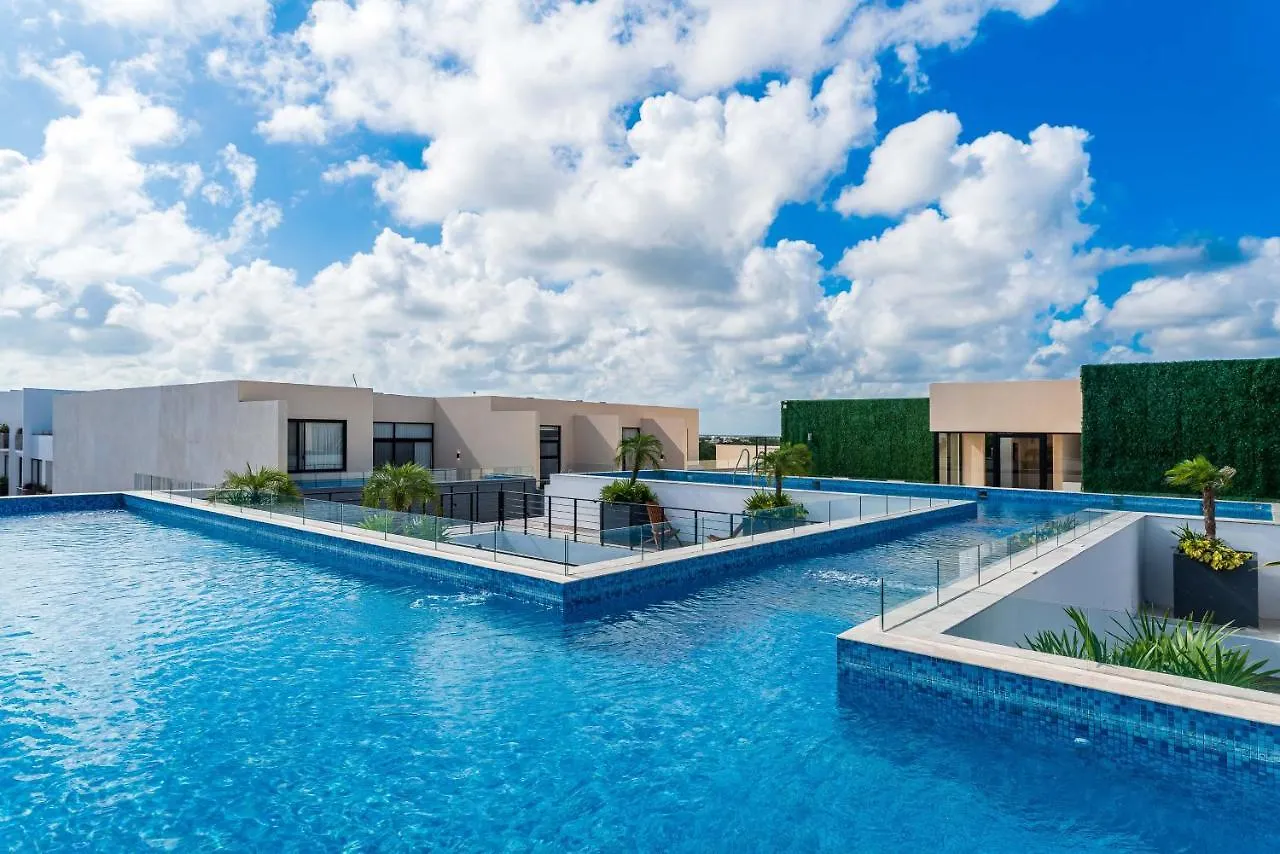 Tulum Promo 2Br With Rooftop Pool, Gym And Free Bikes