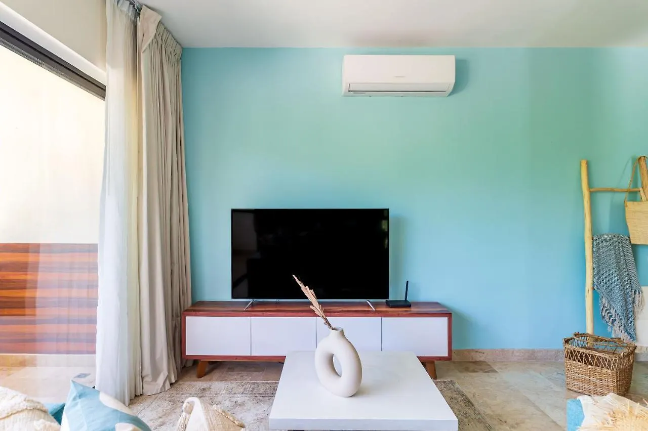 Appartement Tulum Promo 2Br With Rooftop Pool, Gym And Free Bikes Mexico