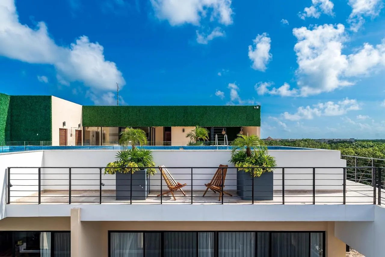 Appartement Tulum Promo 2Br With Rooftop Pool, Gym And Free Bikes