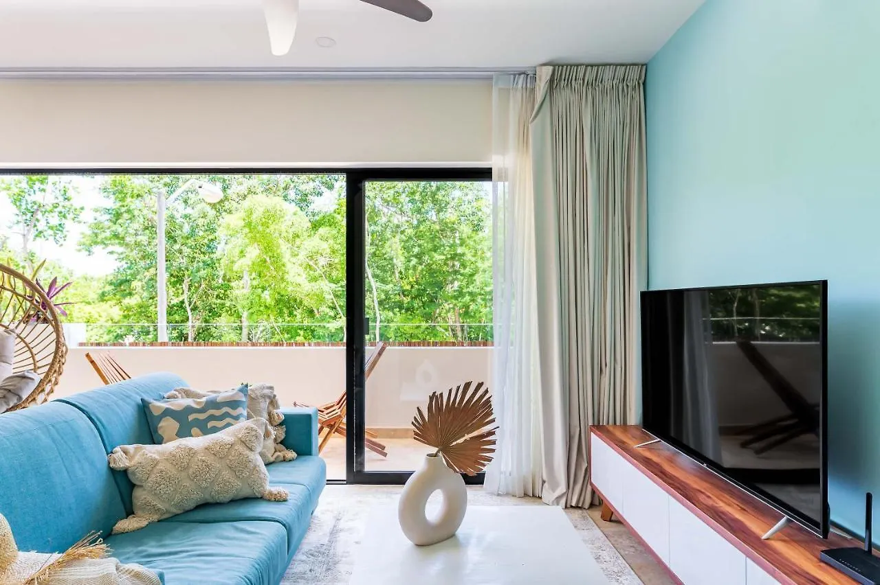 Tulum Promo 2Br With Rooftop Pool, Gym And Free Bikes 0*,