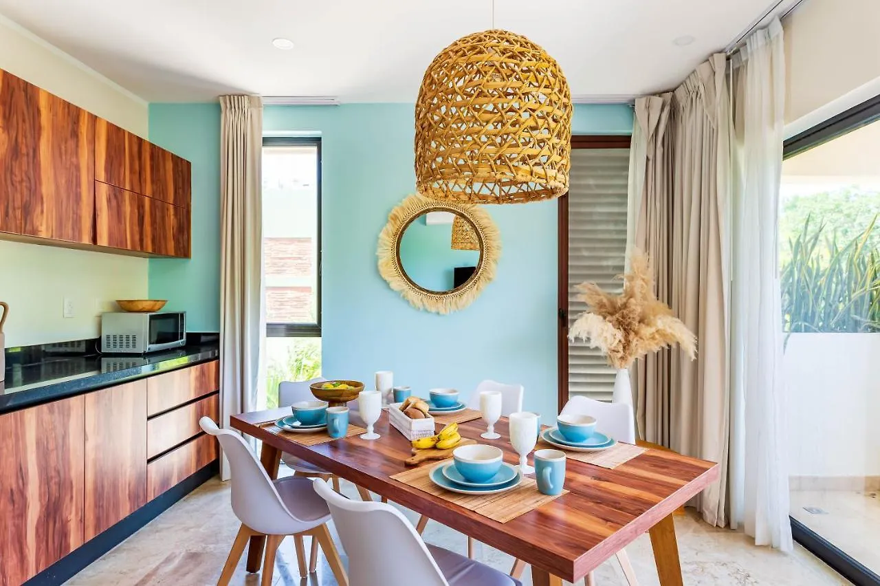 Tulum Promo 2Br With Rooftop Pool, Gym And Free Bikes 0*,