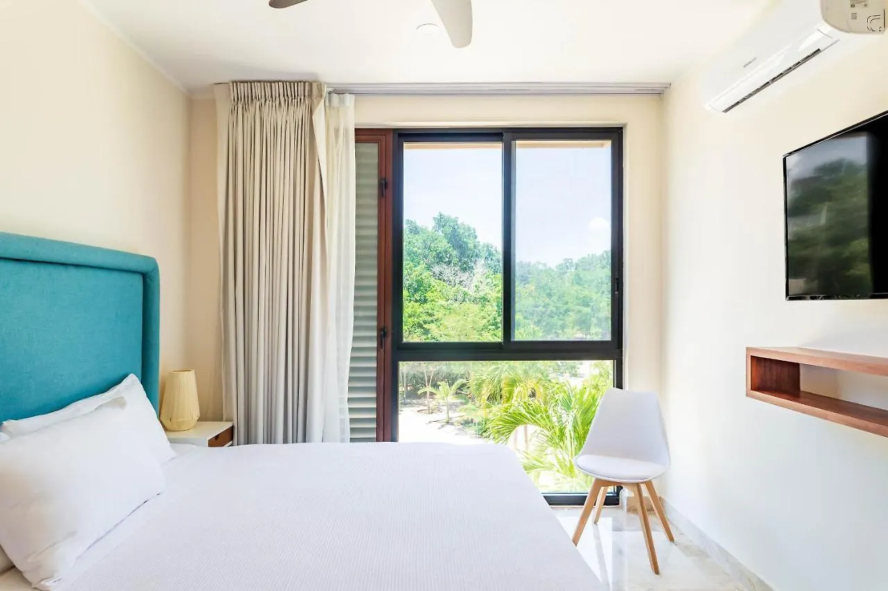 Tulum Promo 2Br With Rooftop Pool, Gym And Free Bikes Apartment