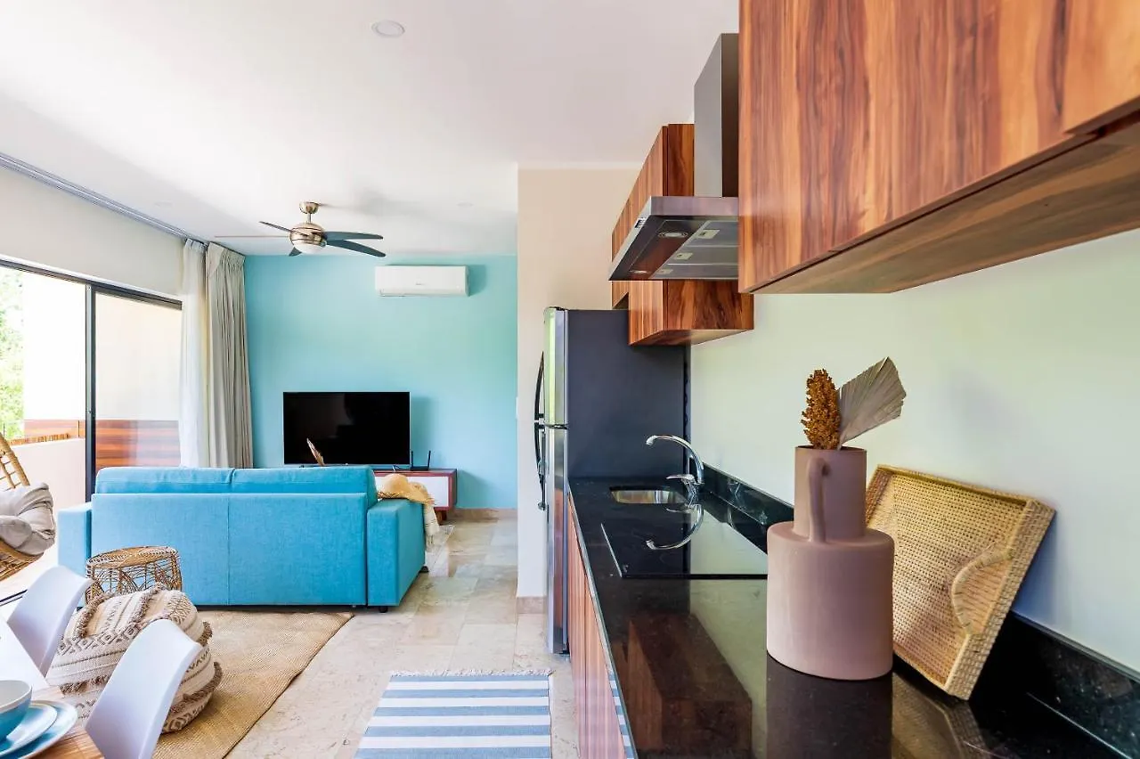 Tulum Promo 2Br With Rooftop Pool, Gym And Free Bikes Mexico